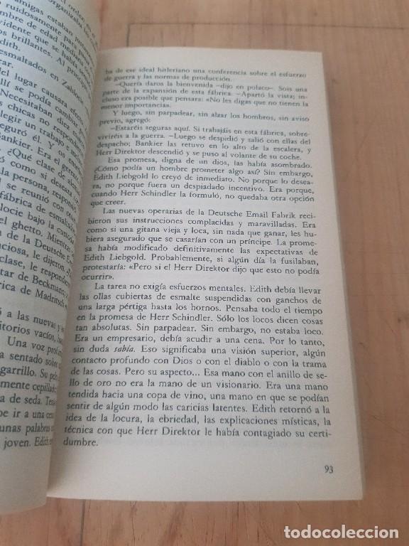 Libros de segunda mano: La lista de schindler - Thomas Keneally - Foto 3