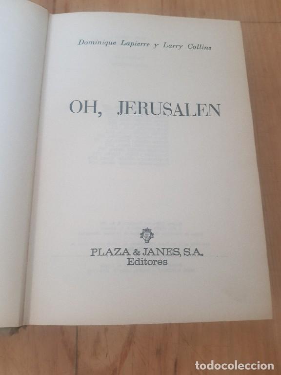 Libros de segunda mano: Oh, jerusalem - Juan Moreno - Foto 3