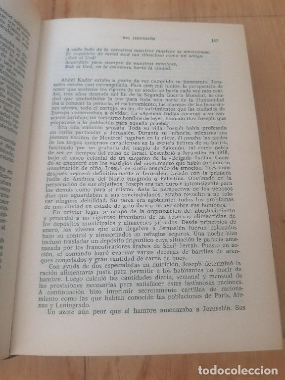 Libros de segunda mano: Oh, jerusalem - Juan Moreno - Foto 4