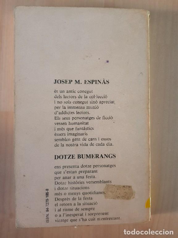 Libros de segunda mano: Dotze bumerangs - Josep M. Espin&agrave;s - Foto 5