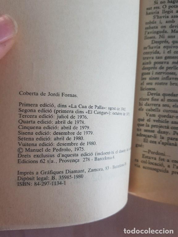 Libros de segunda mano: Joc brut - Manuel de Pedrolo - Foto 3
