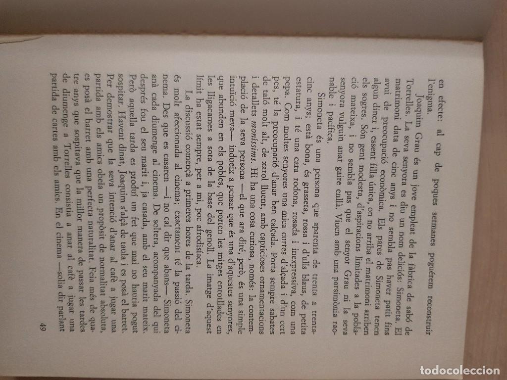 Libros de segunda mano: El carrer estret - Josep Pla - Foto 3