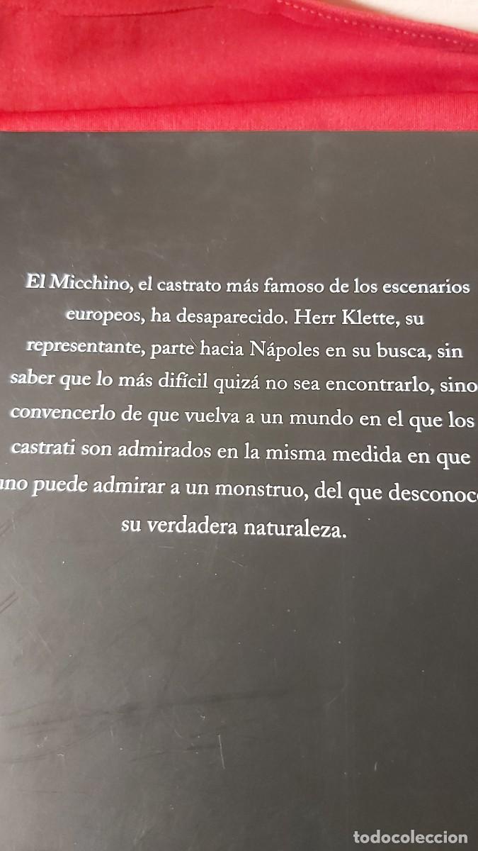 Libros de segunda mano: C&eacute;sar Aira. Canto castrato. - Foto 2