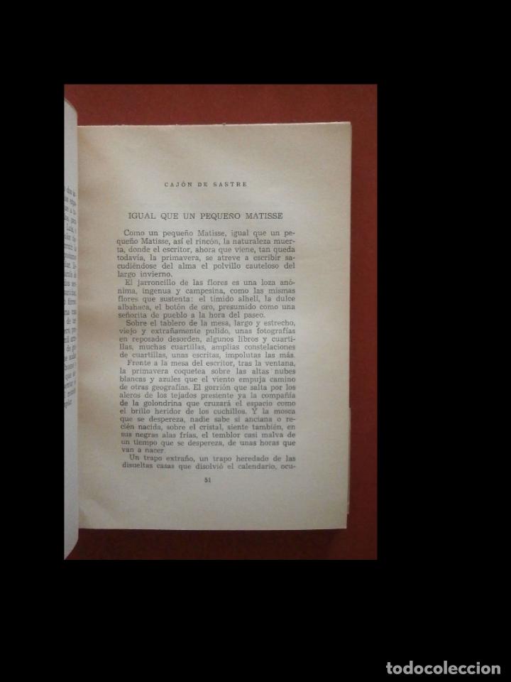Libros de segunda mano: Caj&oacute;n de sastre. Camilo Jose Cela - Foto 3