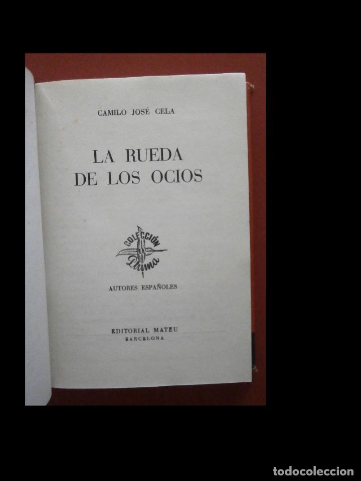 Libros de segunda mano: La rueda de los ocios. Camilo Jose Cela - Foto 5