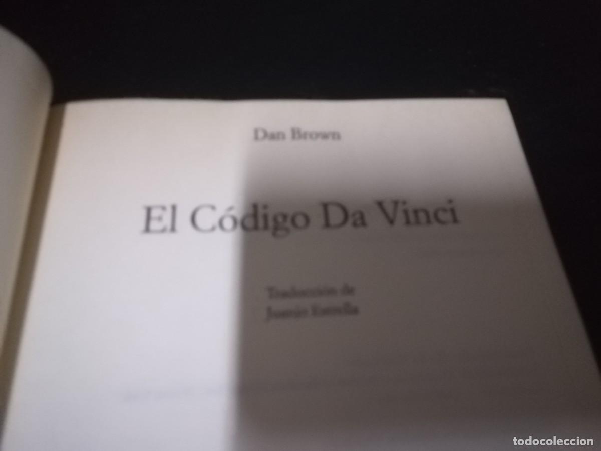 Libros de segunda mano: EL CODIGO DA VINCI / DAM BROWN / CMA2 / UMBRIEL - Foto 5