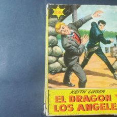 Libros de segunda mano: EL DRAGON Y LOS ANGELES / KEITH LUGER / AÑ64 / BRUGUERA POLICIACA