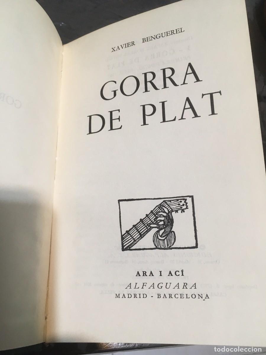 Libros de segunda mano: GORRA DE PLAT. XAVIER BENGUEREL. - Foto 1
