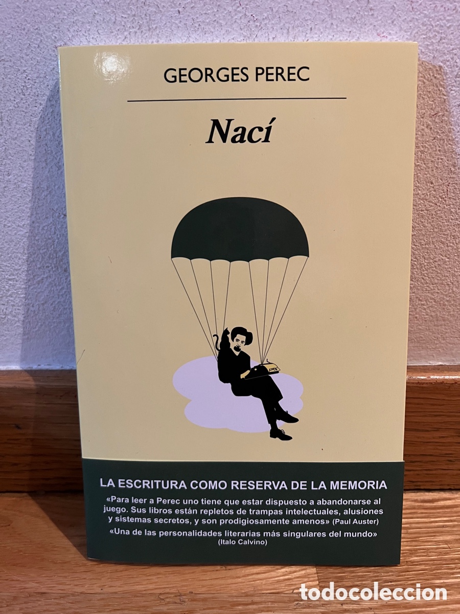 Libros de segunda mano: Georges Perec Nac&iacute; - Foto 1