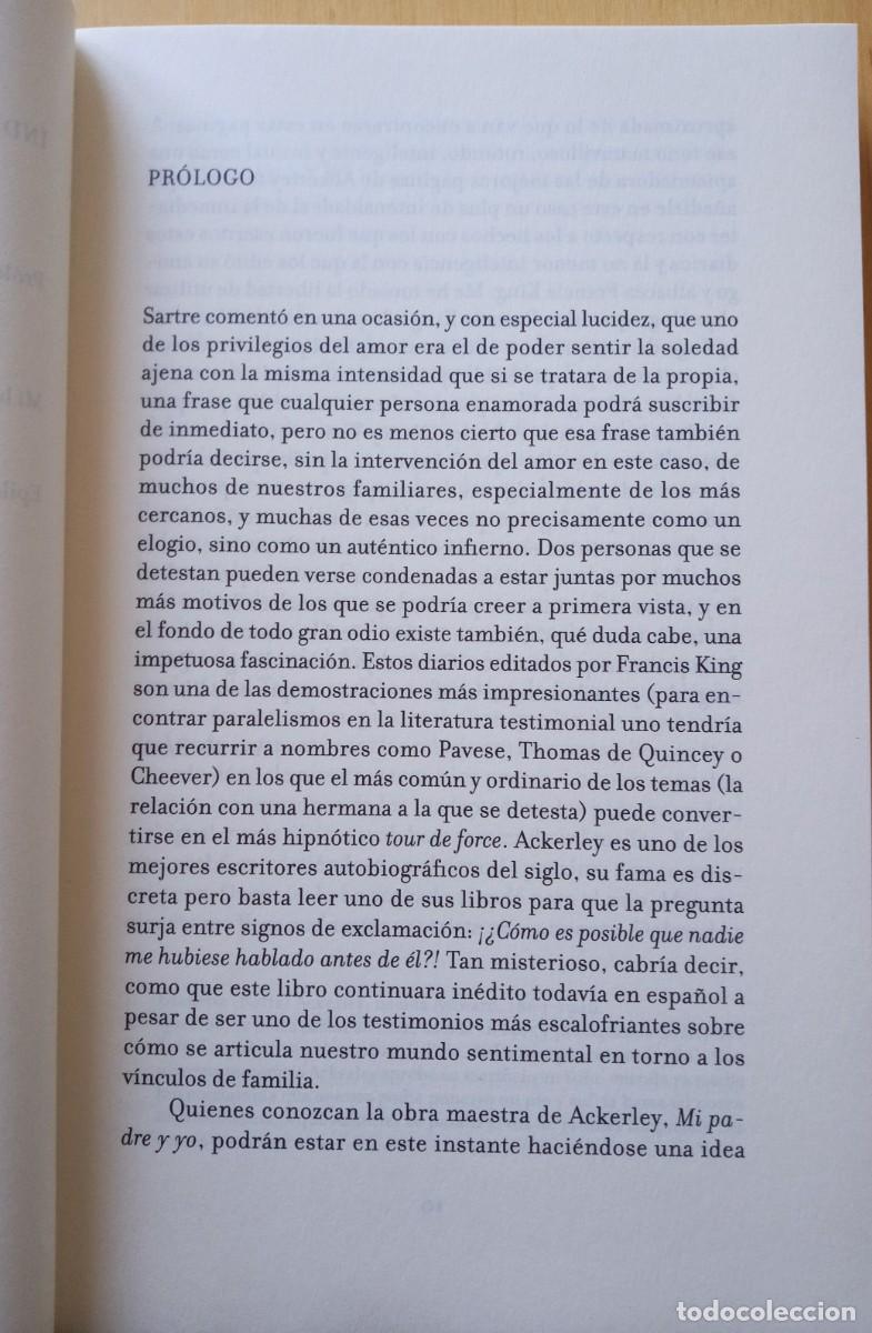 Libros de segunda mano: J. R. ACKERLEY MI HERMANA Y YO - Foto 7