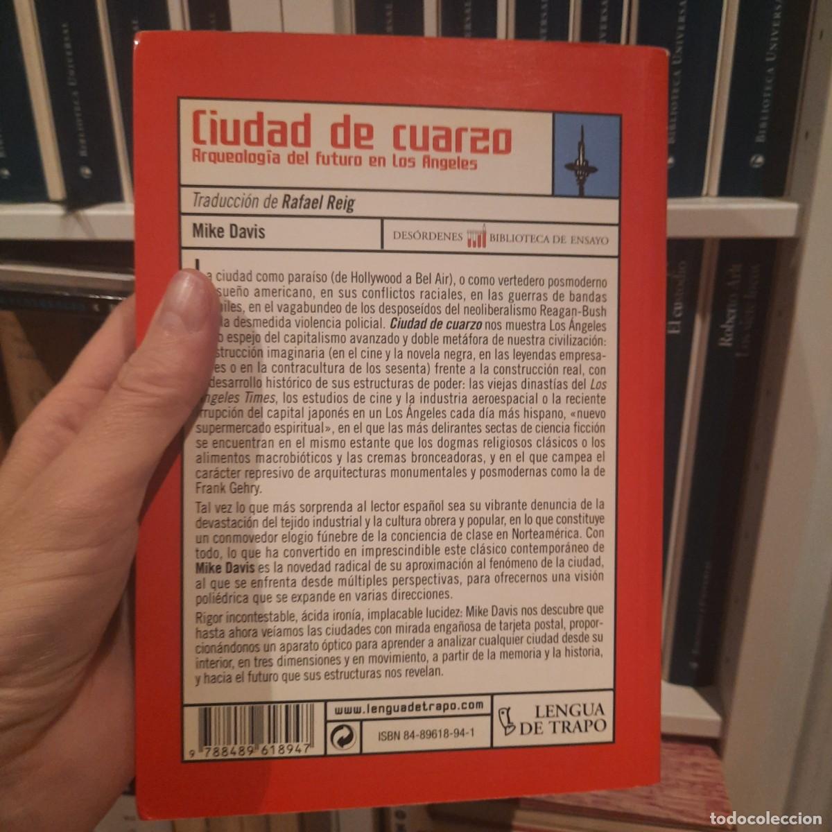 Libros de segunda mano: Ciudad de cuarzo, Mike Davis - Foto 2