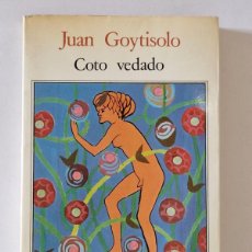 Libros de segunda mano: COTO VEDADO.- JUAN GOYTISOLO.- SEIX BARRAL, 1985. Lote 380410069