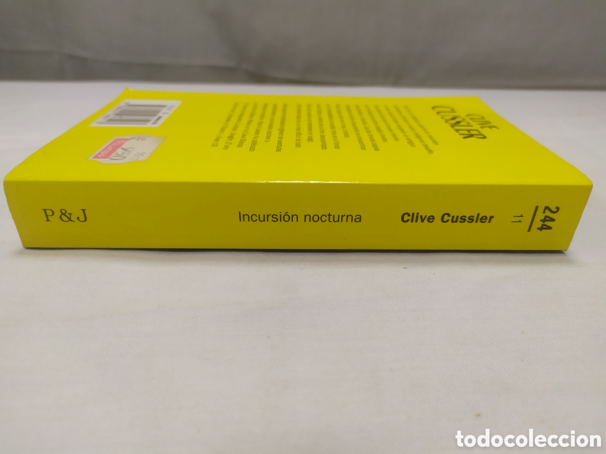 Libros de segunda mano: Incursi&oacute;n nocturna. Clive Cussler, 1996 - Foto 2