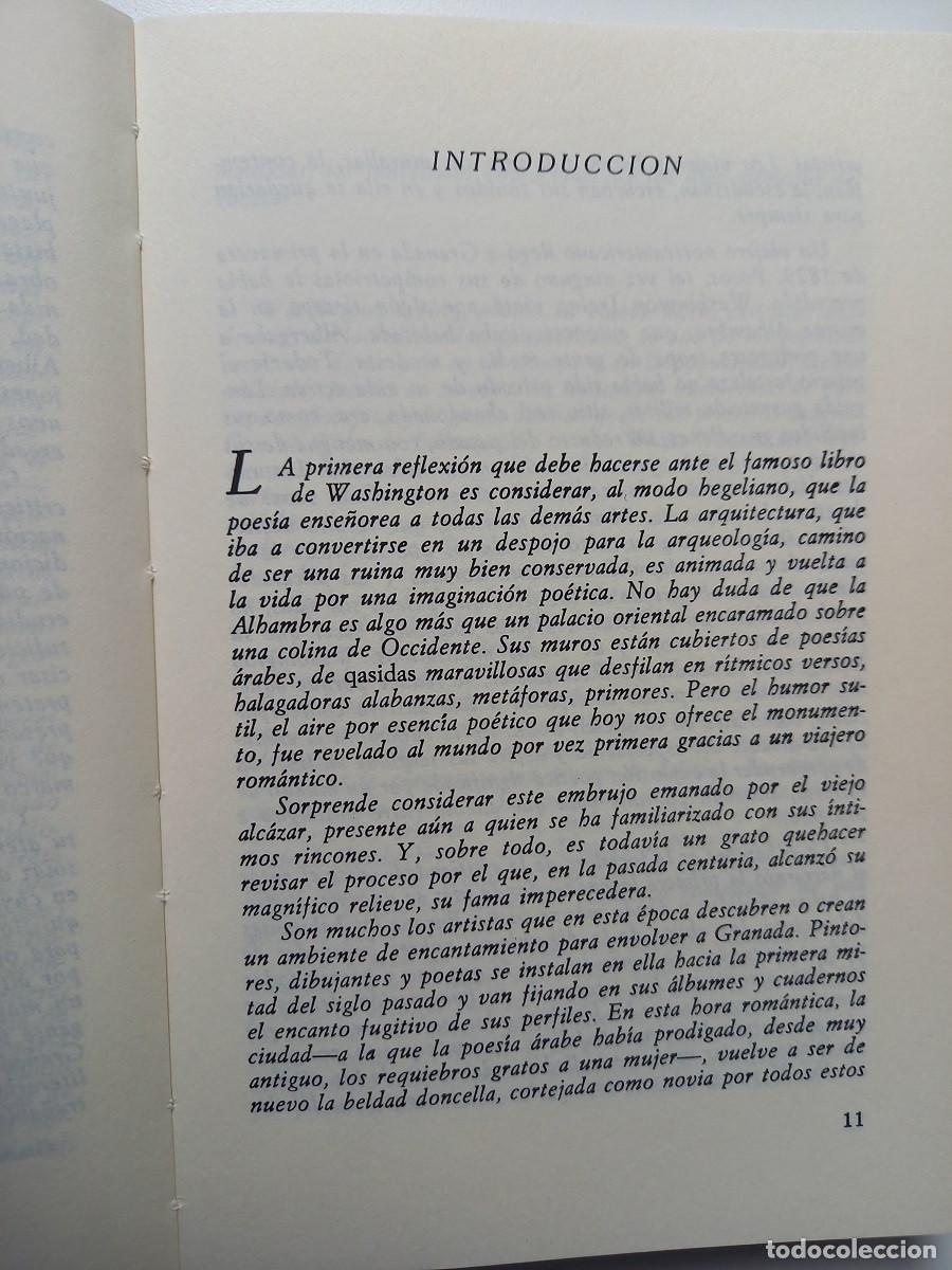 Libros de segunda mano: CUENTOS DE LA ALHAMBRA. Washington Irving - Foto 6