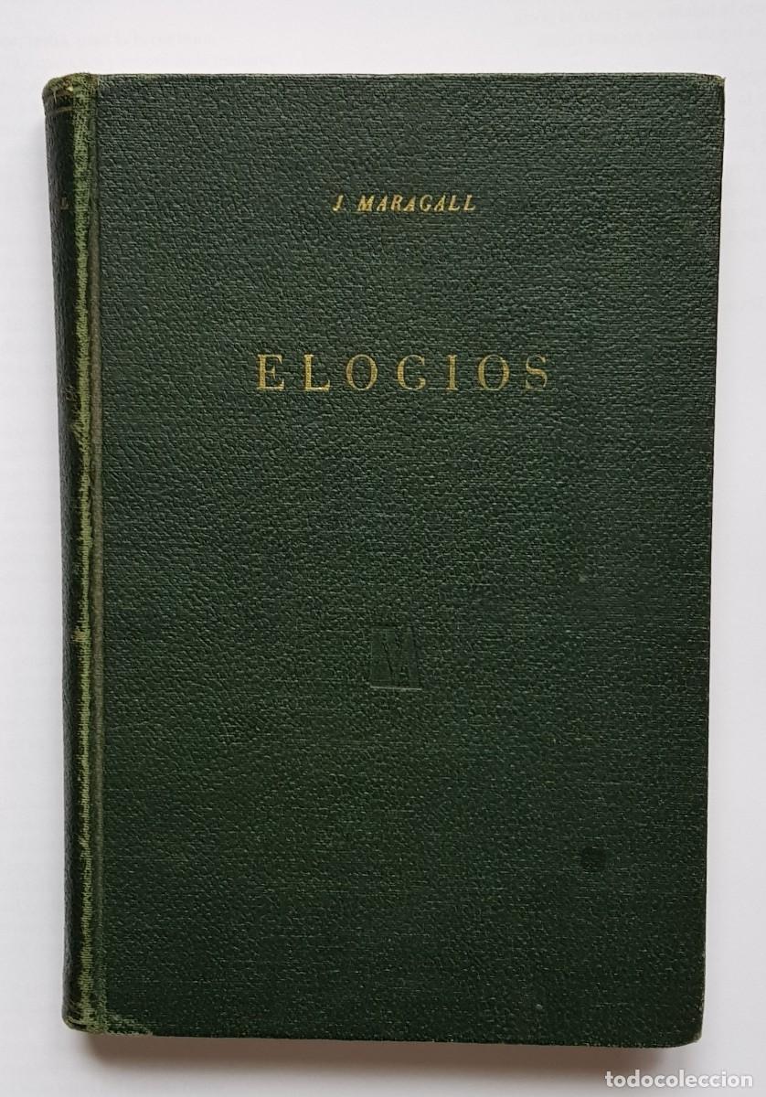 Libros de segunda mano: Elogios. J. Maragall - Foto 1