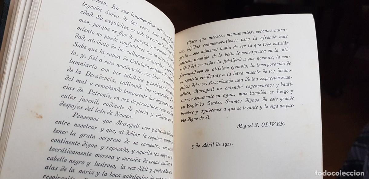 Libros de segunda mano: Elogios. J. Maragall - Foto 2