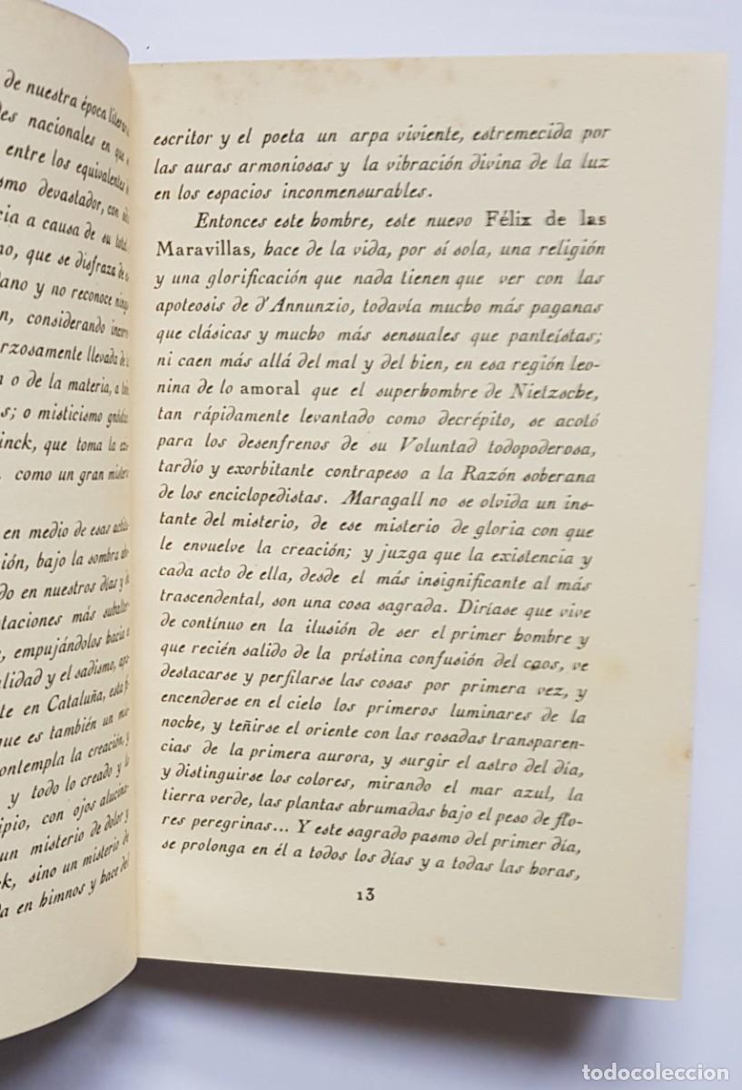 Libros de segunda mano: Elogios. J. Maragall - Foto 5