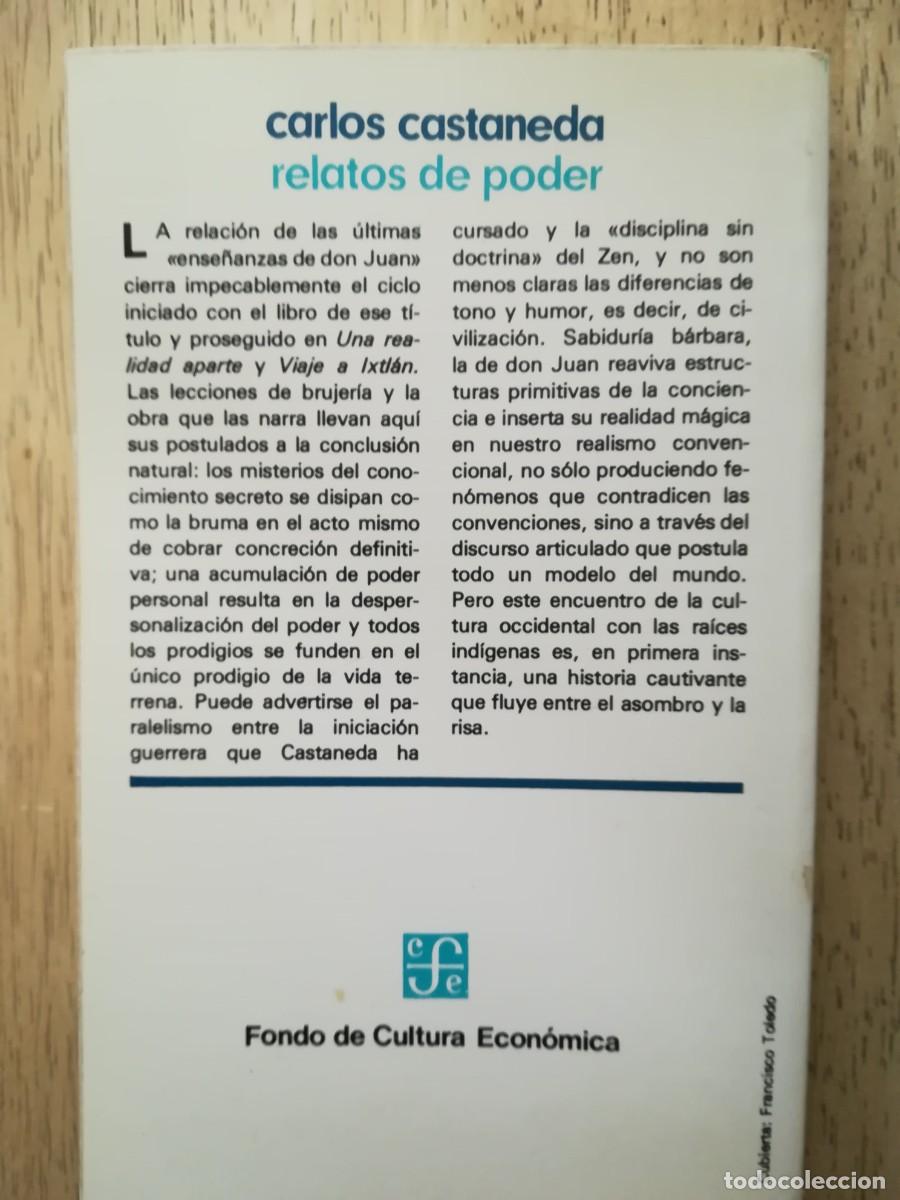 Libros de segunda mano: Relatos de poder. Carlos Castaneda - Foto 2