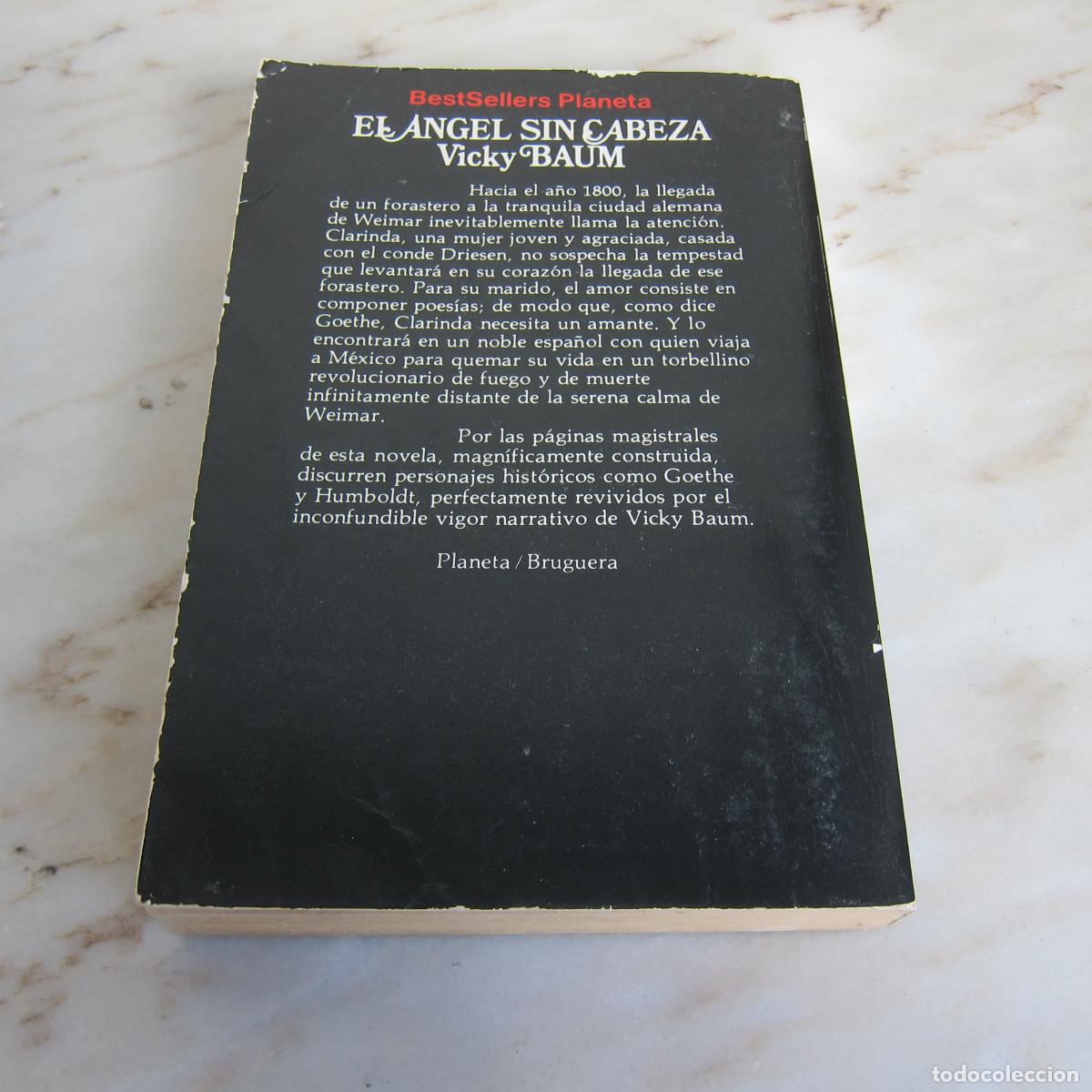 Libros de segunda mano: EL &Aacute;NGEL SIN CABEZA - VICKY BAUM - Foto 2
