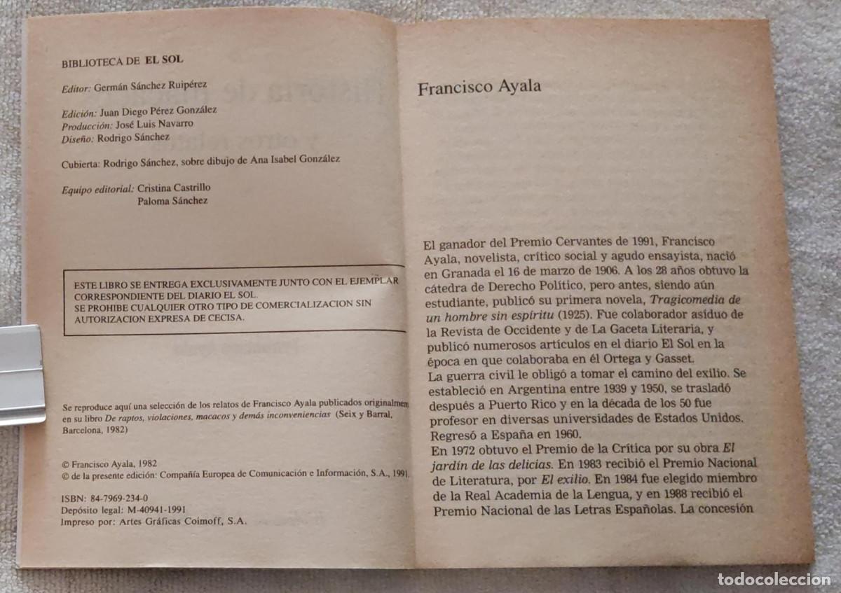 Libros de segunda mano: HISTORIA DE MACACOS. - Foto 3