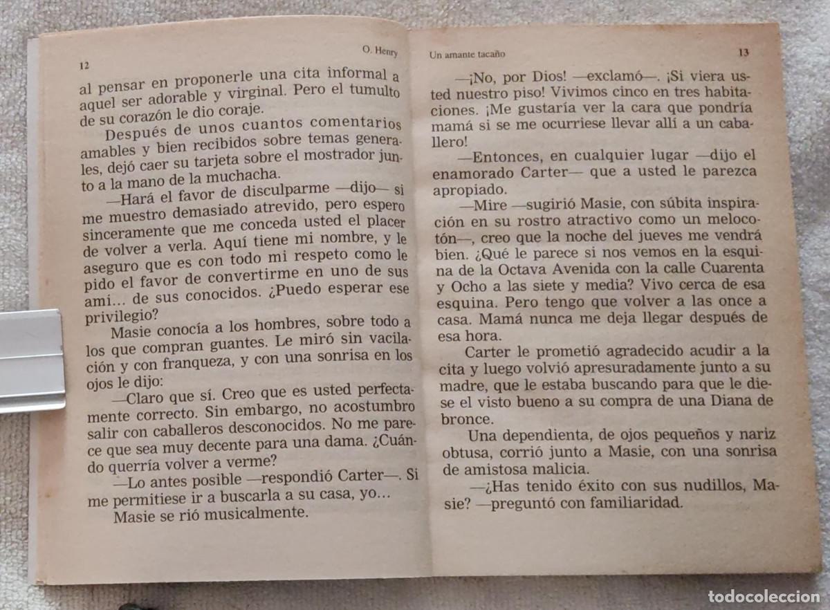 Libros de segunda mano: UN AMANTE TACA&Ntilde;O. - Foto 4