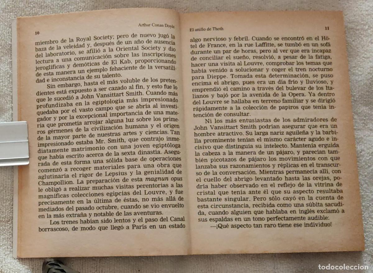 Libros de segunda mano: EL ANILLO DE THOTH. - Foto 4