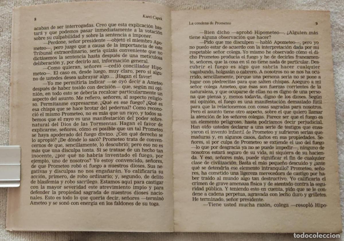 Libros de segunda mano: LA CONDENA DE PROMETEO. - Foto 4