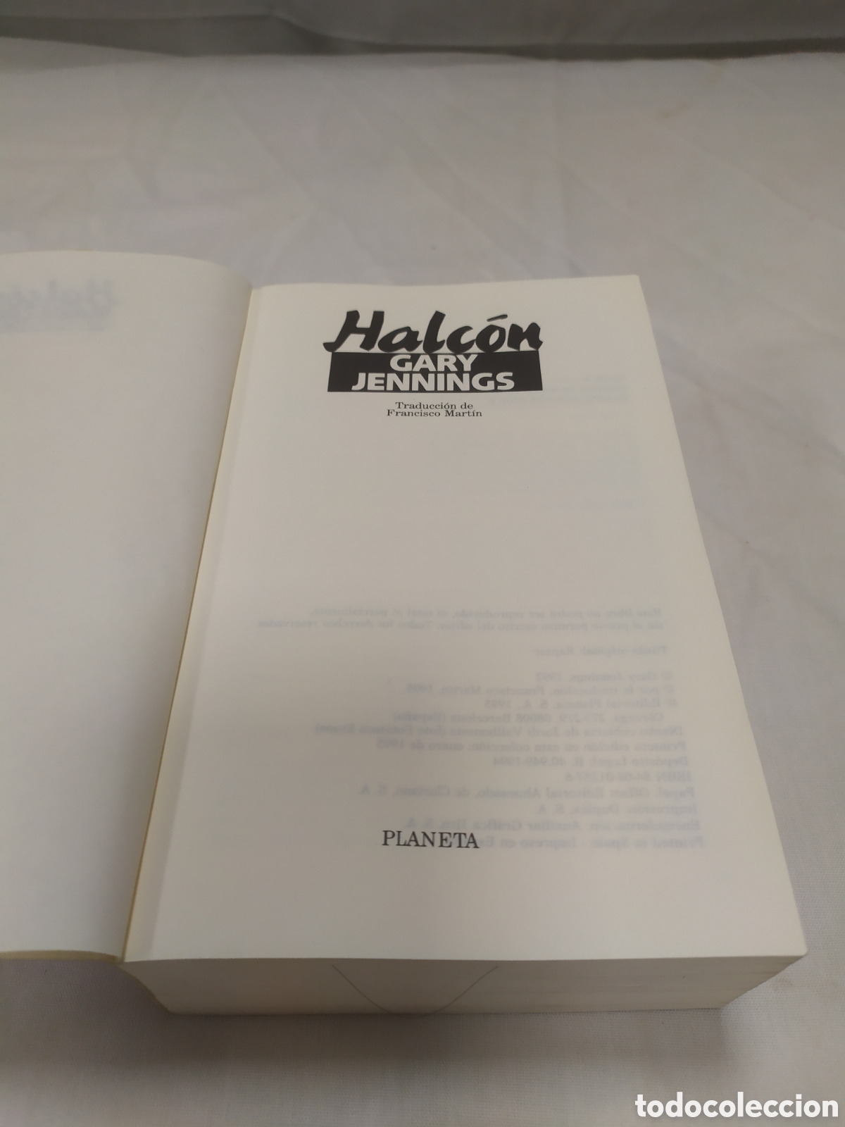 Libros de segunda mano: Halc&oacute;n. Gary Jennings, 1995 - Foto 3