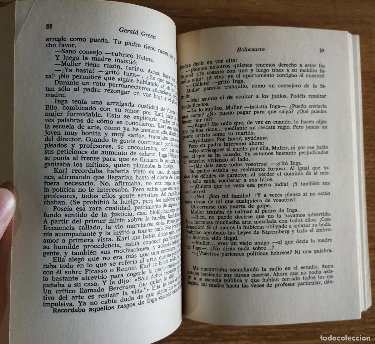 Libros de segunda mano: Libro - Holocausto (1978) Gerald Green - Foto 2