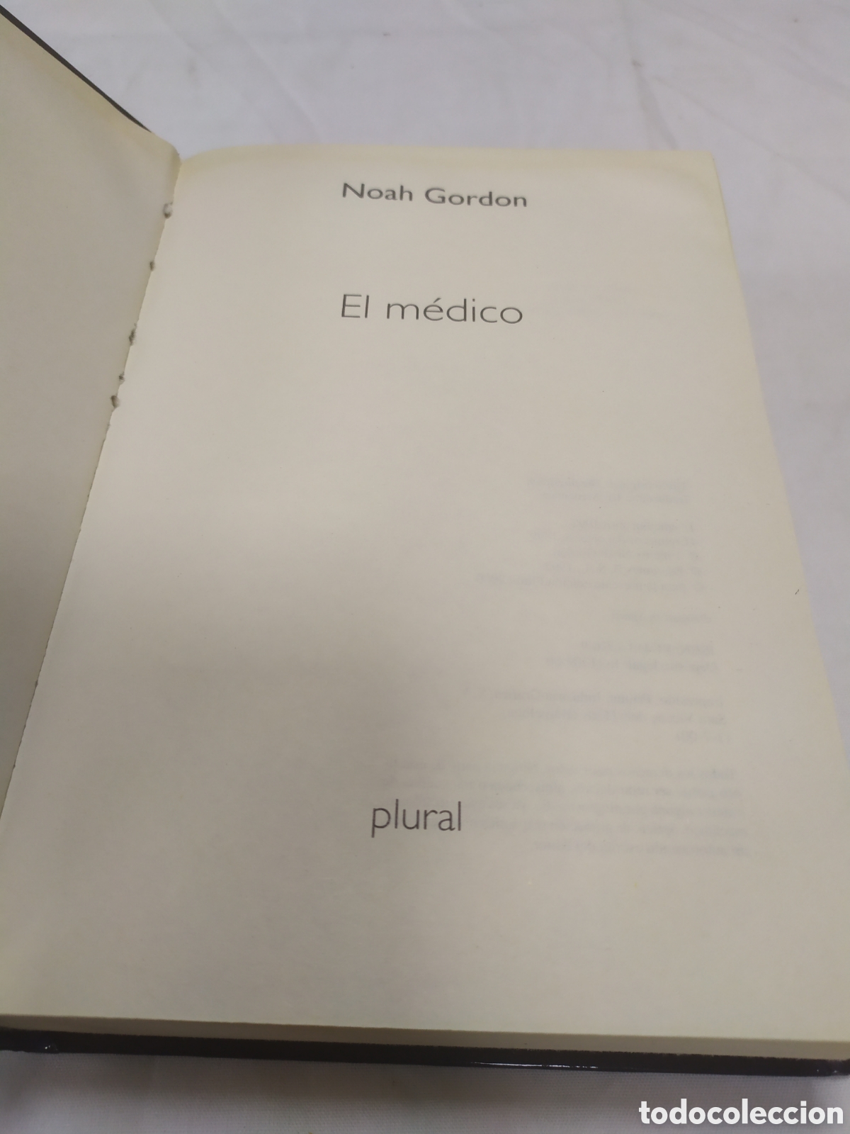 Libros de segunda mano: El m&eacute;dico. Noah Gordon, 1992 - Foto 3