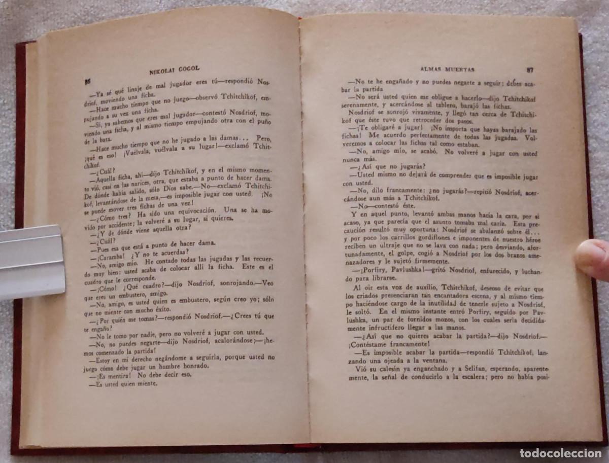 Libros de segunda mano: LAS ALMAS MUERTAS. - Foto 5