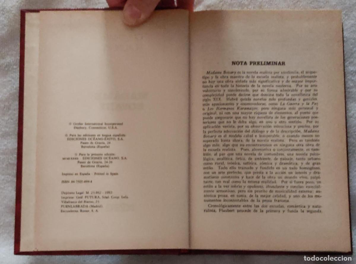 Libros de segunda mano: MADAME BOVARY. - Foto 4