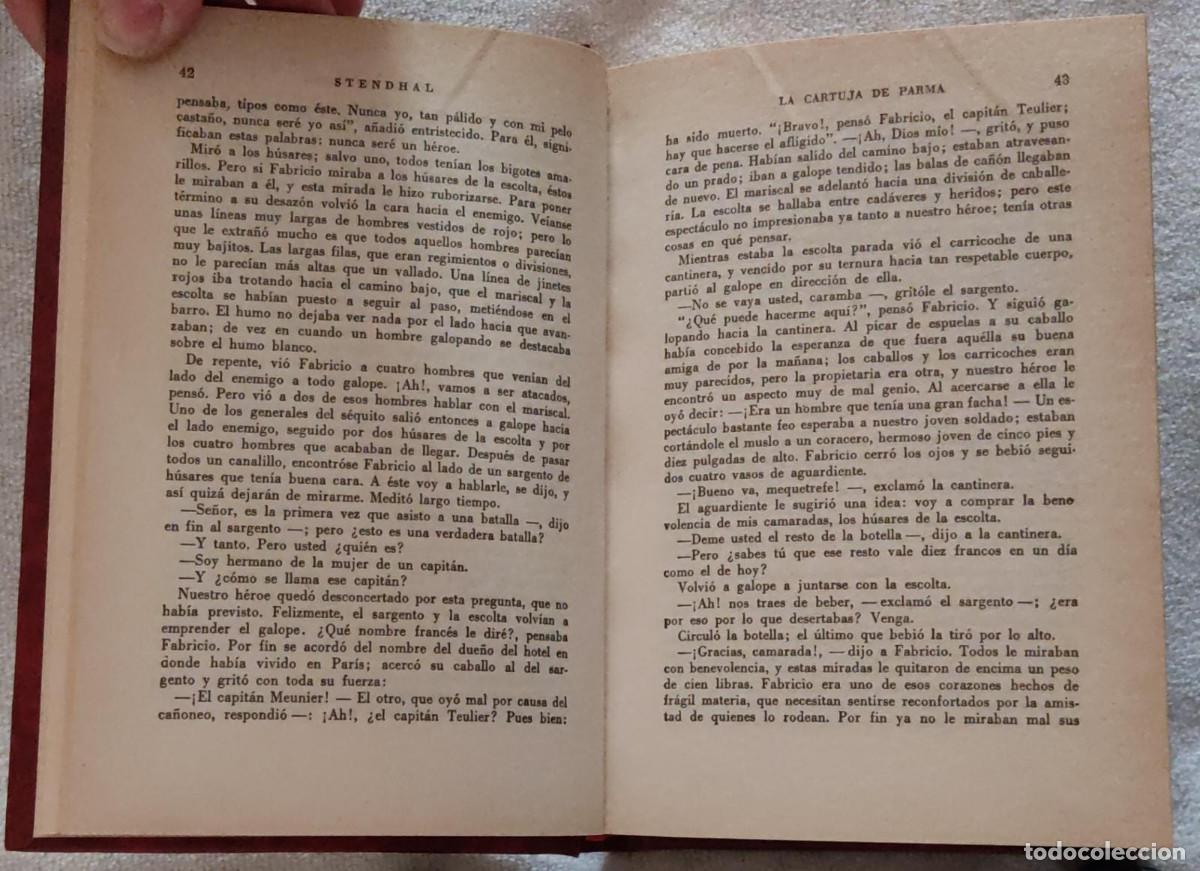 Libros de segunda mano: LA CARTUJA DE PARMA. - Foto 5