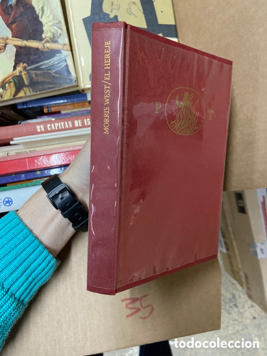 Libros de segunda mano: Caja35 MORRIS WEST / EL HEREJE - Foto 1