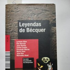 Libros de segunda mano: LEYENDAS DE BECQUER REINTERPRETADAS LORENZO SILVA, FERNANDO MARIAS, ELIA BARCELO...451 EDITORES 2007