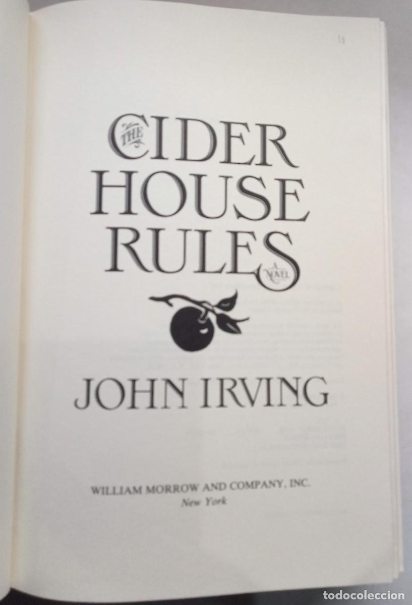 Libros de segunda mano: The Cider House Rules. John Irving. - Foto 2
