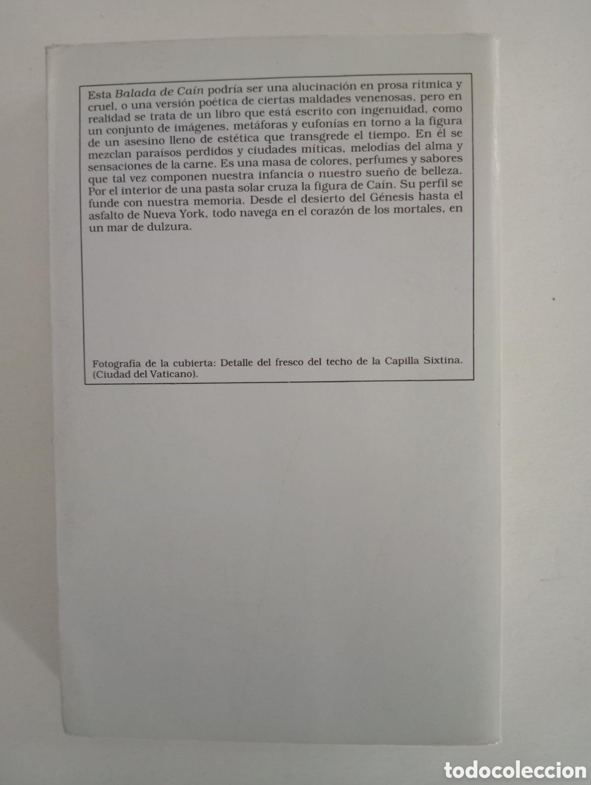 Libros de segunda mano: Balada de Ca&iacute;n / Manuel Vicent - Foto 3