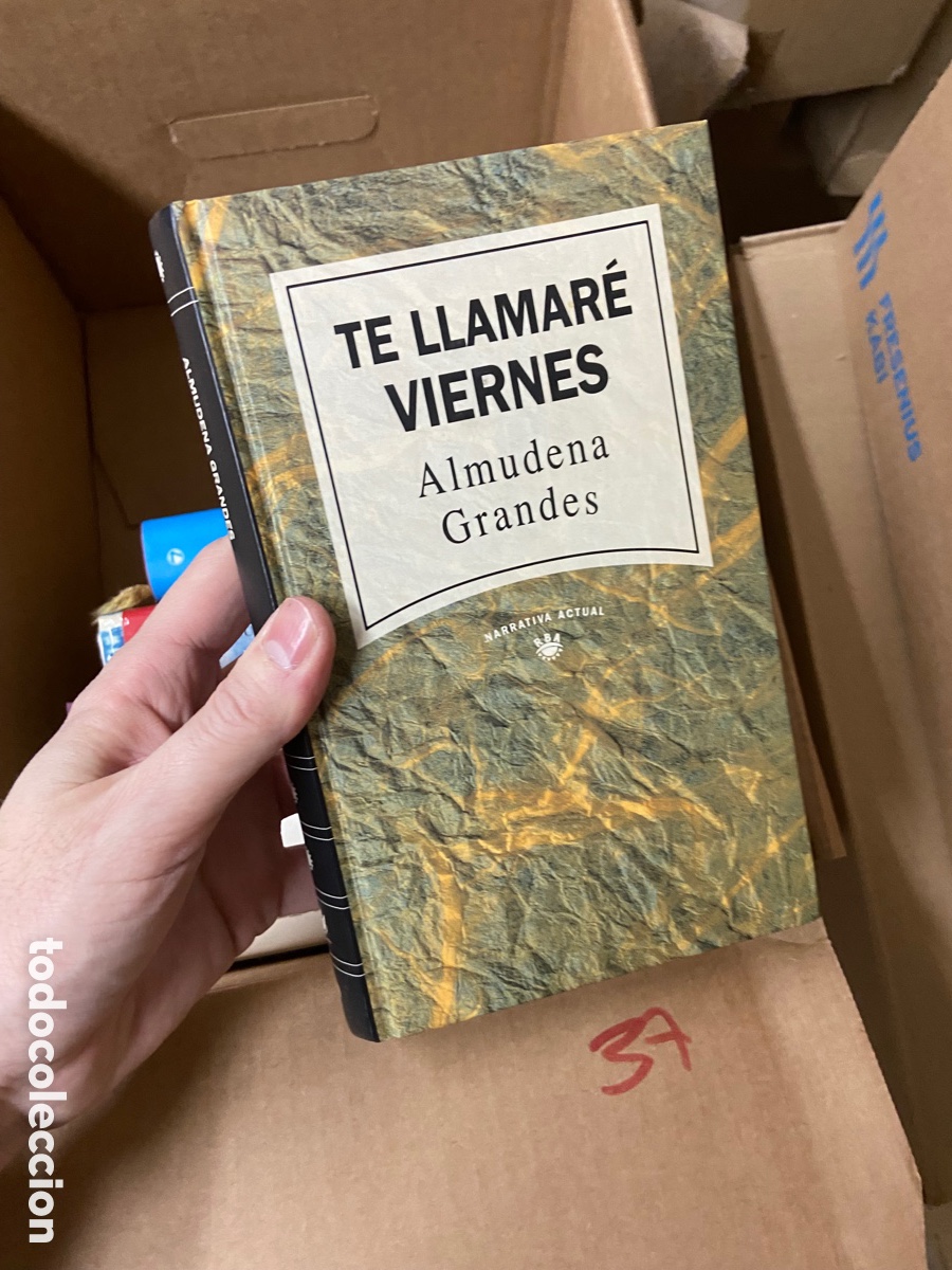 Libri di seconda mano: Caja37 TE LLAMAR&Eacute; VIERNES Almudena Grandes