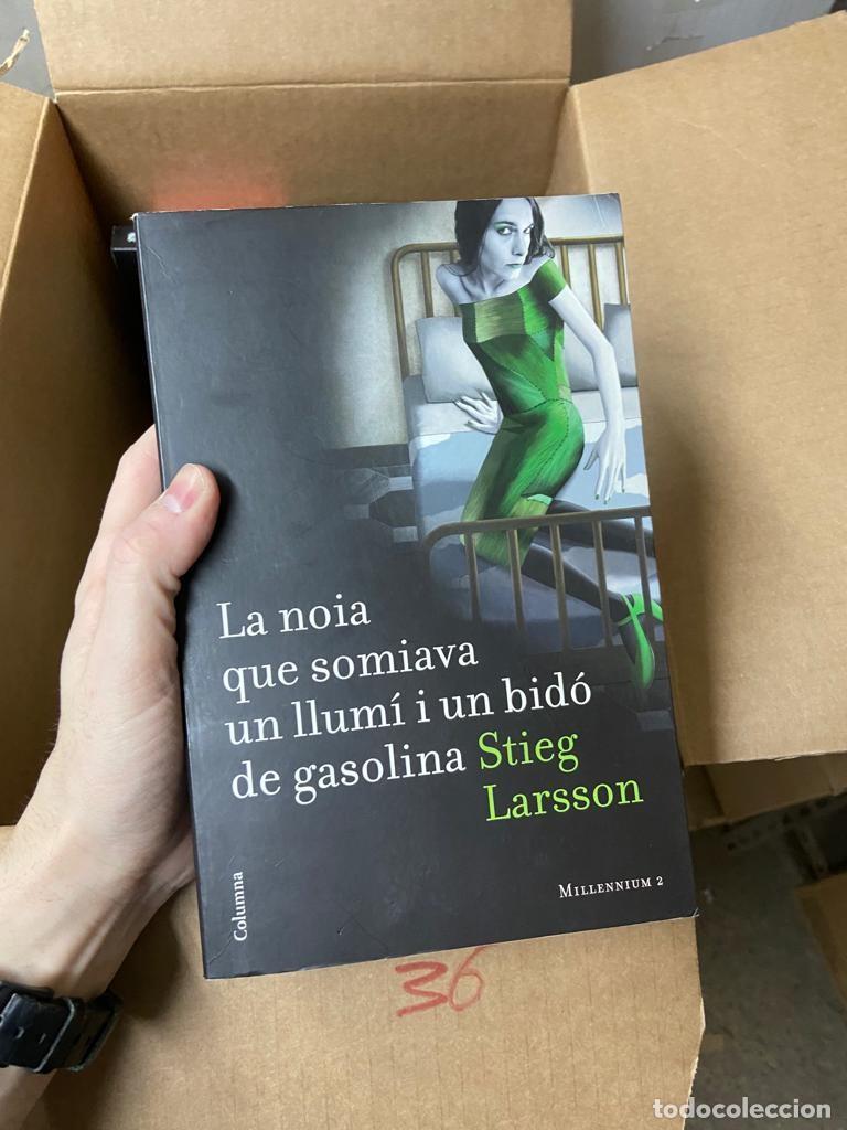 Second hand books: Caja36 stieg larsoon, la noia que somiava un llumi i un bido de gasolina