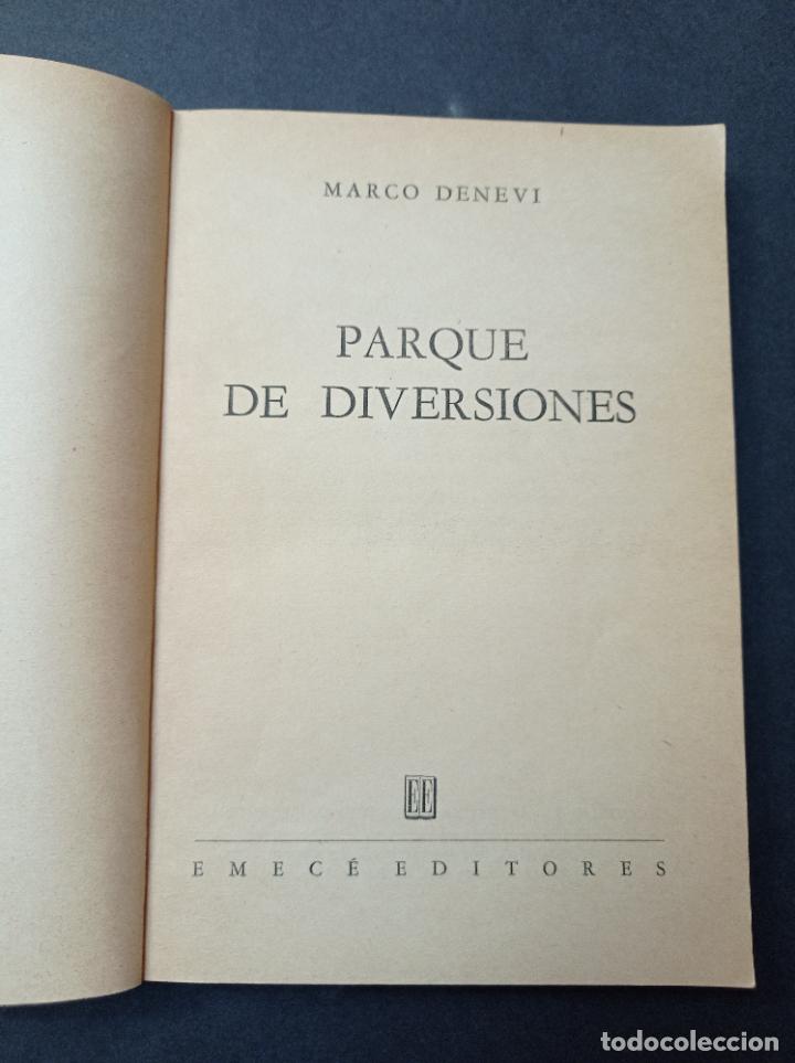 Libros de segunda mano: 1970 - MARCO DENEVI. Parque de diversiones - 1&ordf; ed. - Foto 2