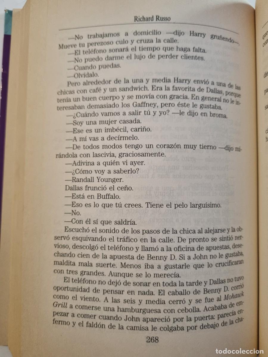 Libros de segunda mano: MOHAWK. RICHARD RUSSO. ED: EULER. MADRID, 1987. - Foto 8