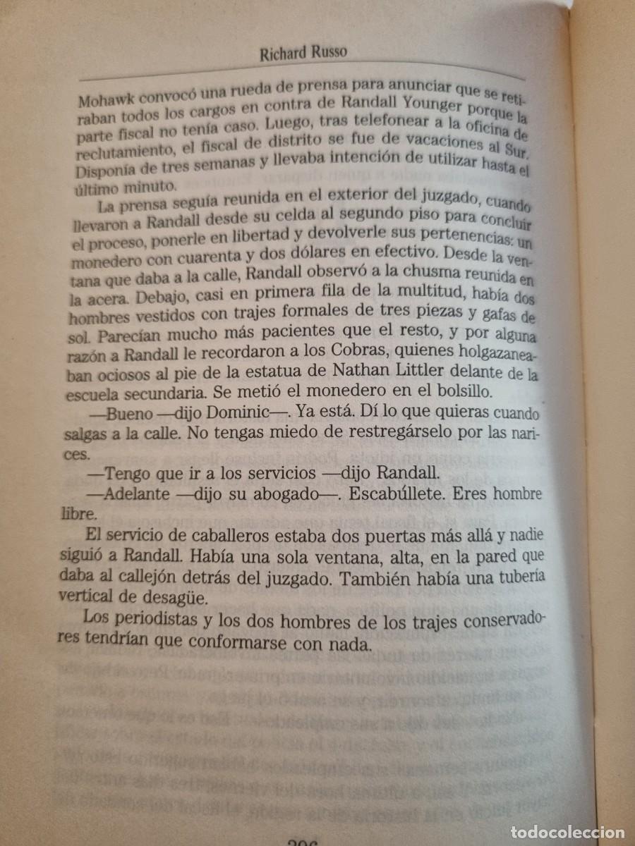 Libros de segunda mano: MOHAWK. RICHARD RUSSO. ED: EULER. MADRID, 1987. - Foto 10