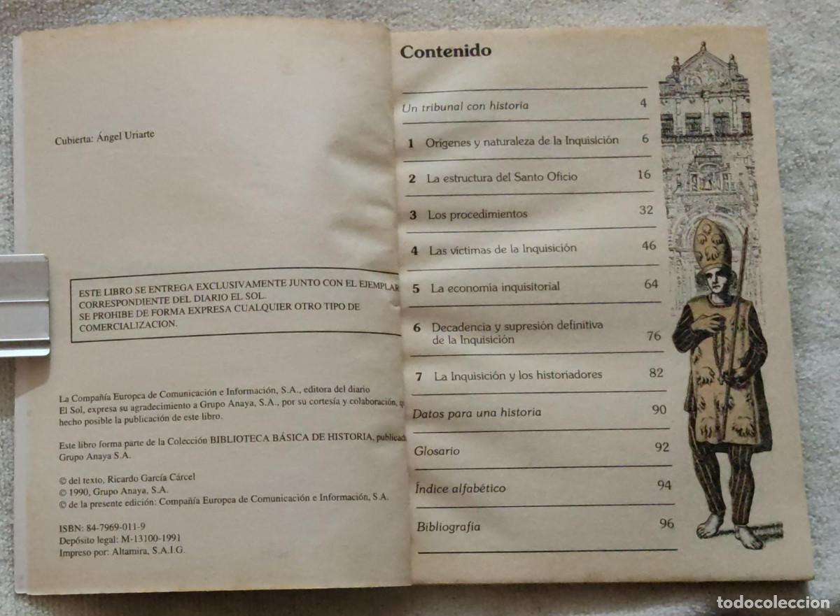 Libros de segunda mano: LA INQUISICI&Oacute;N. - Foto 3