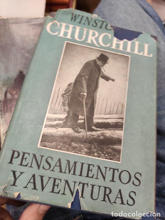 Libros de segunda mano: PENSAMIENTOS Y AVENTURAS, DE WISTON S. CHURCHILL