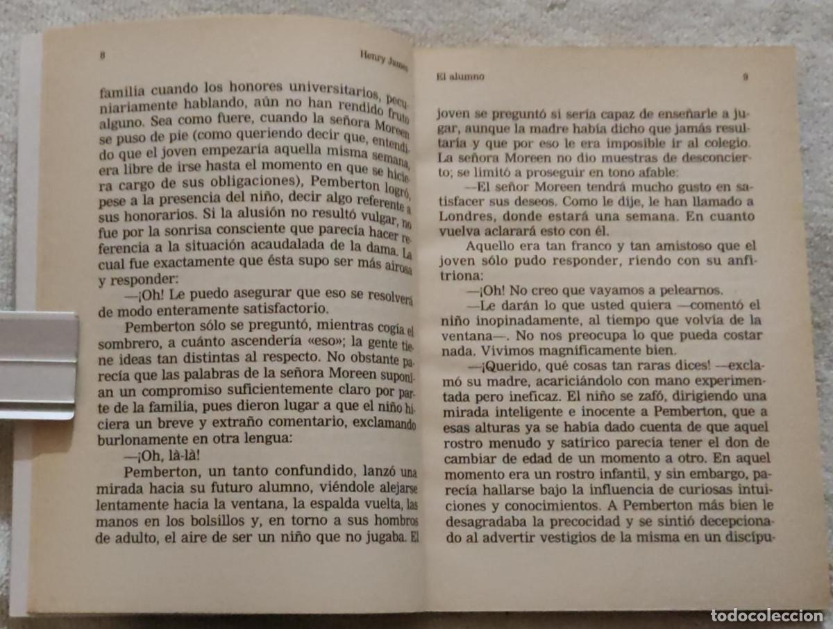 Libros de segunda mano: EL ALUMNO. - Foto 4