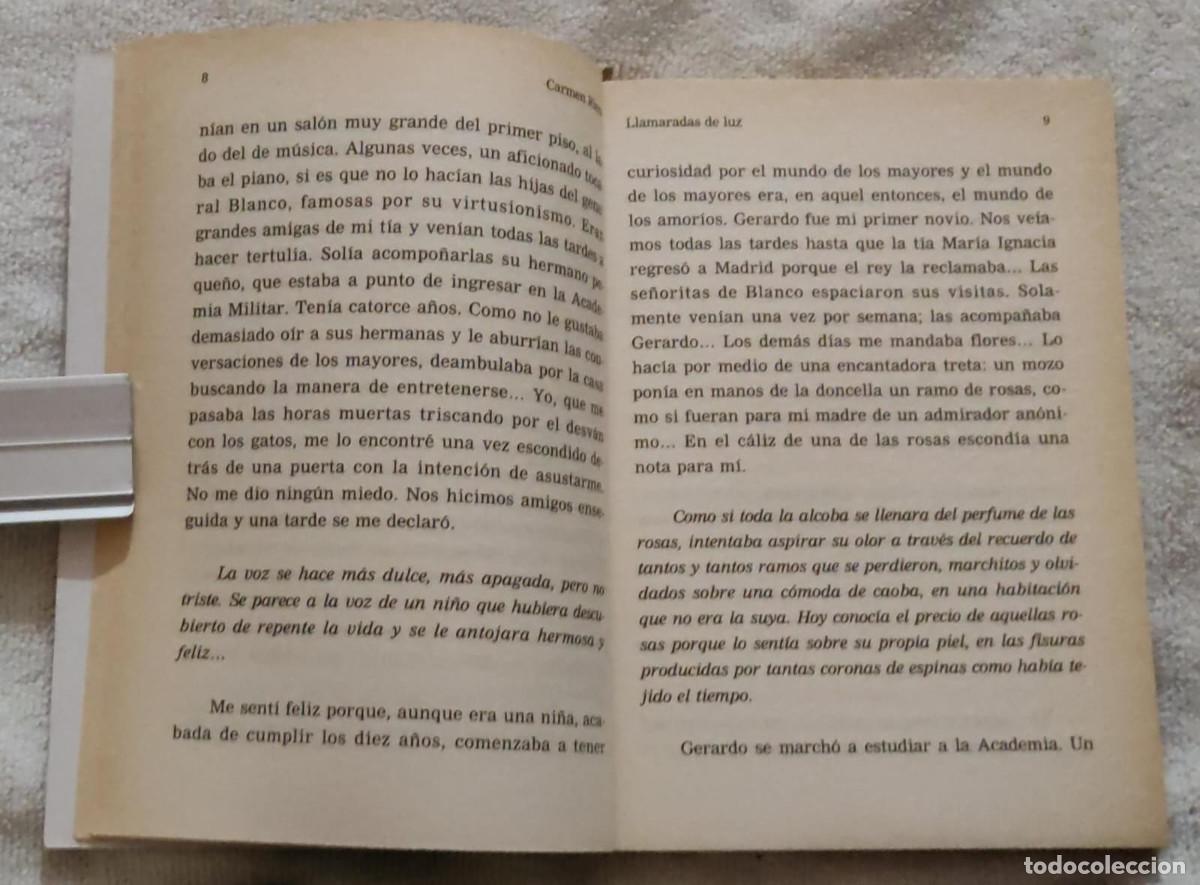 Libros de segunda mano: LLAMARADAS DE LUZ. - Foto 4