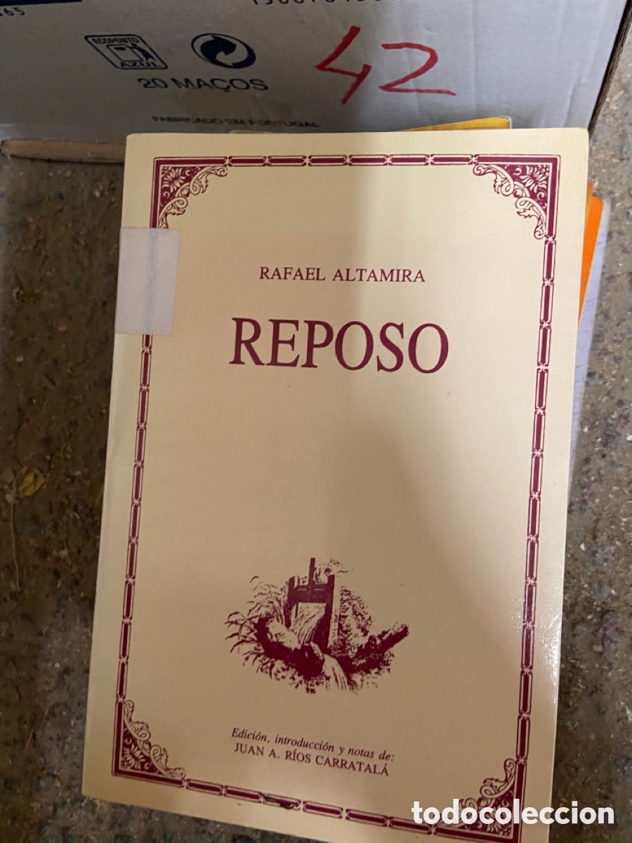 Livres d'occasion: Caja42 RAFAEL ALTAMIRA - REPOSO