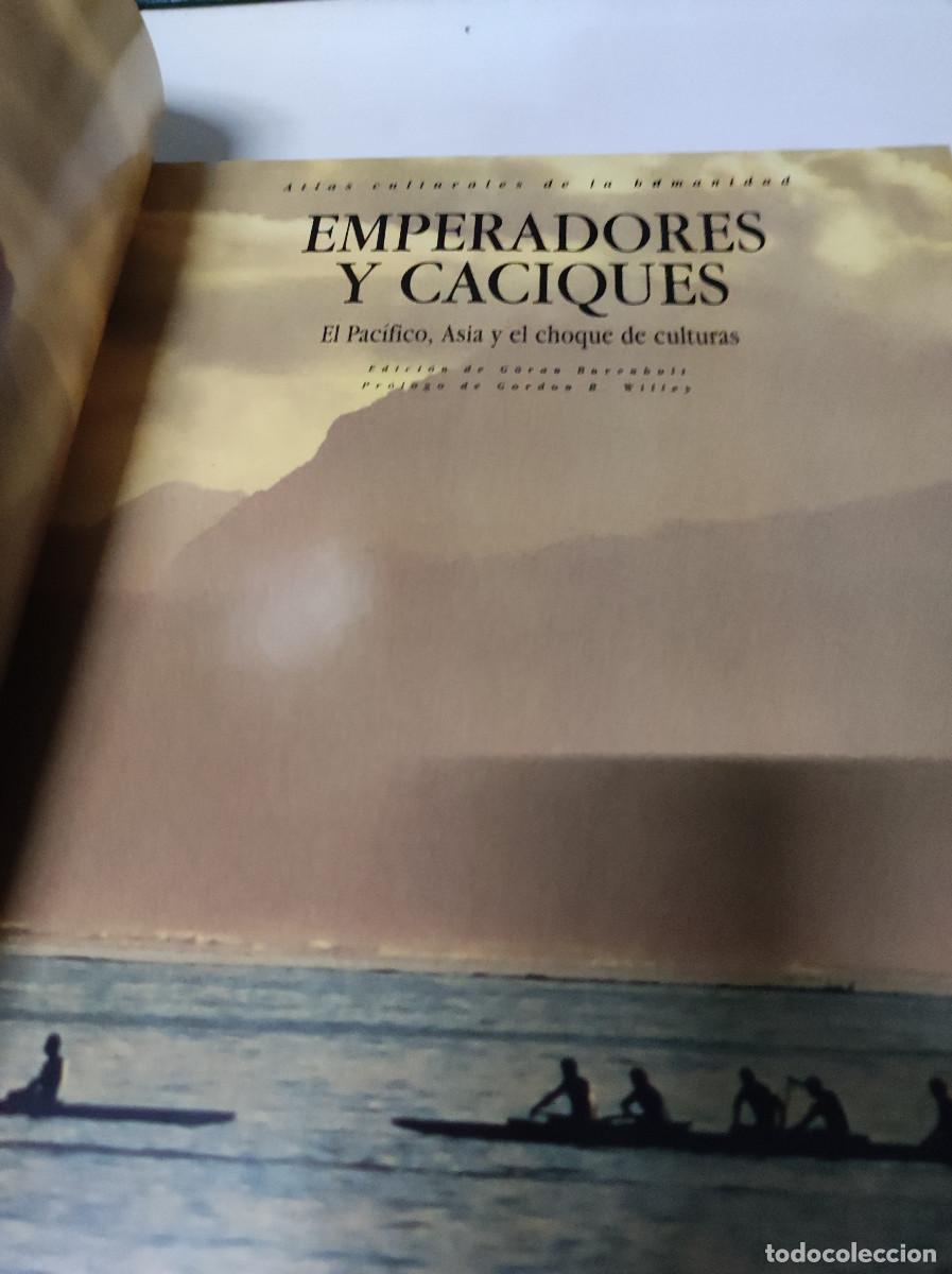 Libros de segunda mano: EMPERADORES Y CACIQUES - Foto 2
