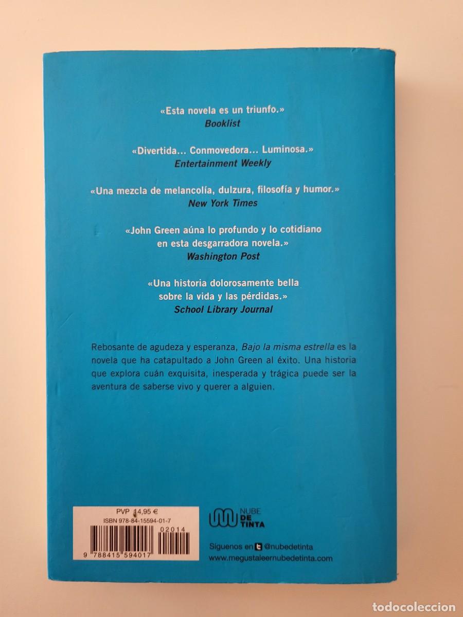 Libros de segunda mano: BAJO LA MISMA ESTRELLA. JOHN GREEN - Foto 2