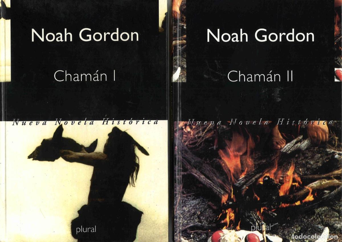 Libros de segunda mano: Noah Gordon. Chaman. 2000. Dos tomos - Foto 1